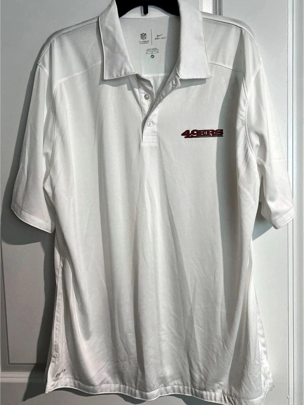 Nike San Francisco 49ers Nike Dri-FIT Sideline Performance Polo Dri-FIT XL
